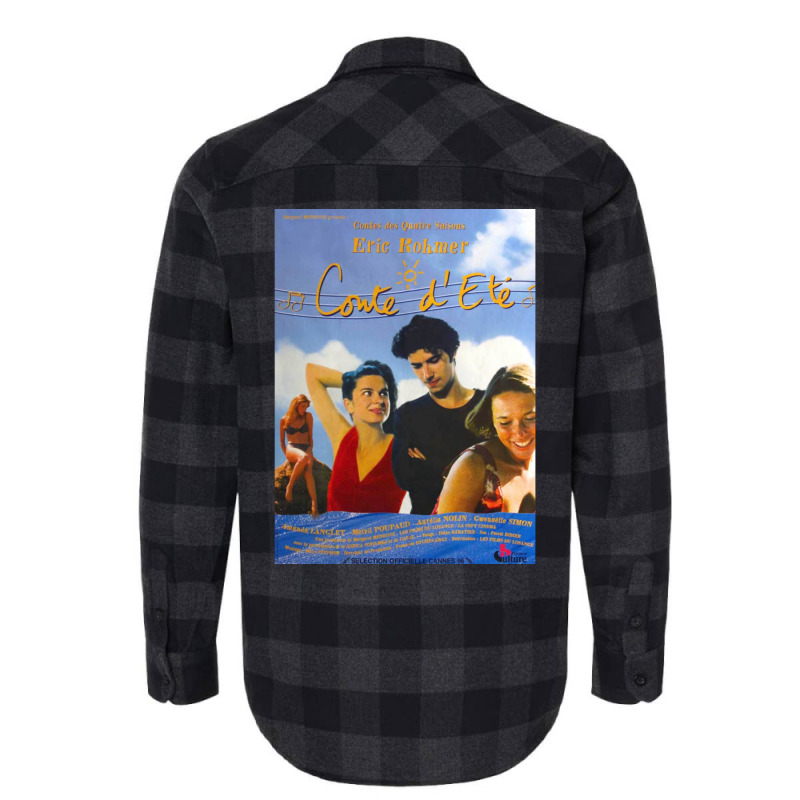 A Summer's Tale French Poster Flannel Shirt | Artistshot