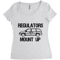 Regulators Mount Up Minivan T Shirt Women's Triblend Scoop T-shirt | Artistshot