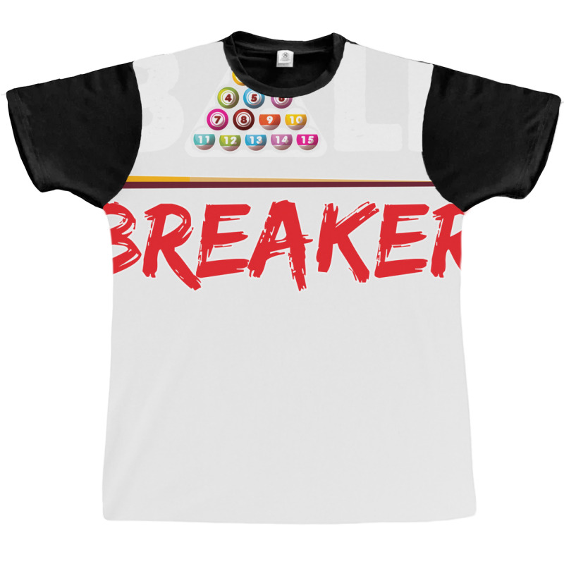 Billiards Ball Breaker Pool Player Design (1) Graphic T-shirt | Artistshot