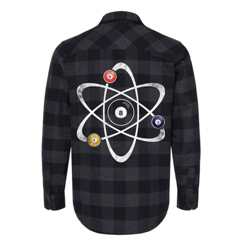 Billiard Balls Atom Flannel Shirt | Artistshot