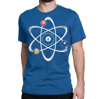 Billiard Balls Atom Classic T-shirt | Artistshot