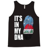 Iraqi And Micronesian Mix Dna Heritage Flag Tank T Tank Top | Artistshot