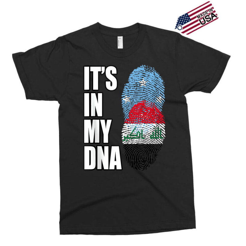 Iraqi And Micronesian Mix Dna Heritage Flag Tank T Exclusive T-shirt by ravand | Artistshot