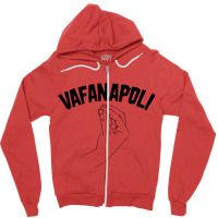 Vafanapoli Funny Zipper Hoodie | Artistshot