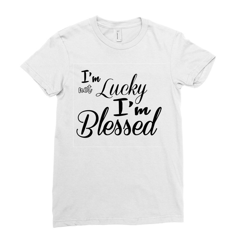 Blessed Ladies Fitted T-Shirt by Mas Widox | Artistshot