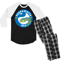 Parramatta Eels Men's 3/4 Sleeve Pajama Set | Artistshot