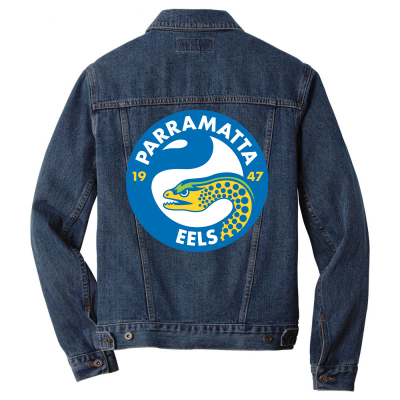 Parramatta Eels Men Denim Jacket by skooote | Artistshot