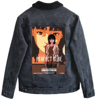 Perfect Blue Unisex Sherpa-lined Denim Jacket | Artistshot