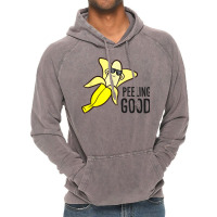 Banana Peeling Good Banana With Sunglasses Love Ba Vintage Hoodie | Artistshot