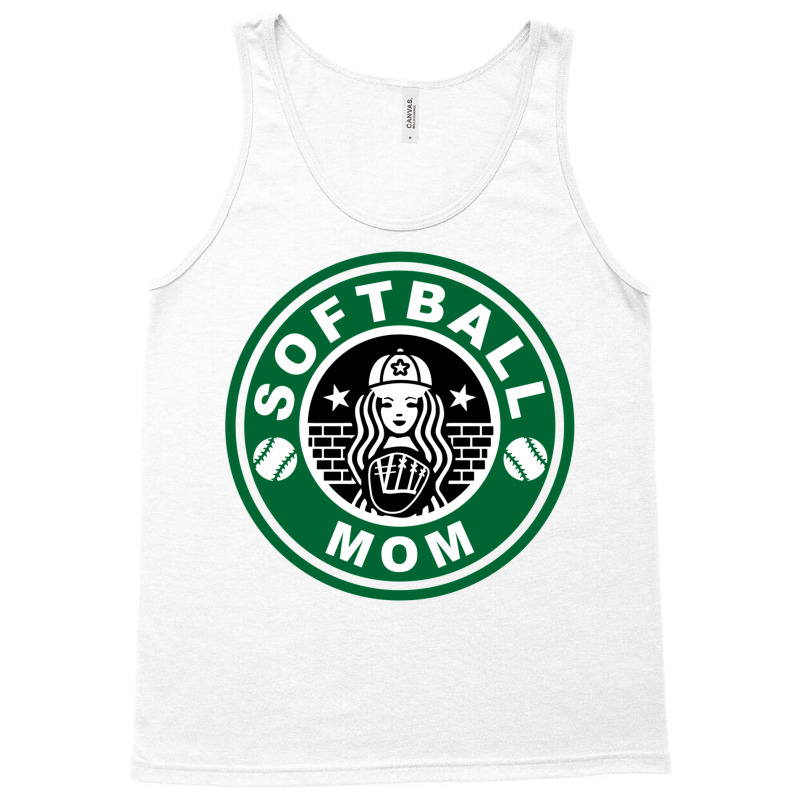 Softball Mom Tank Top by micsikhibinop | Artistshot