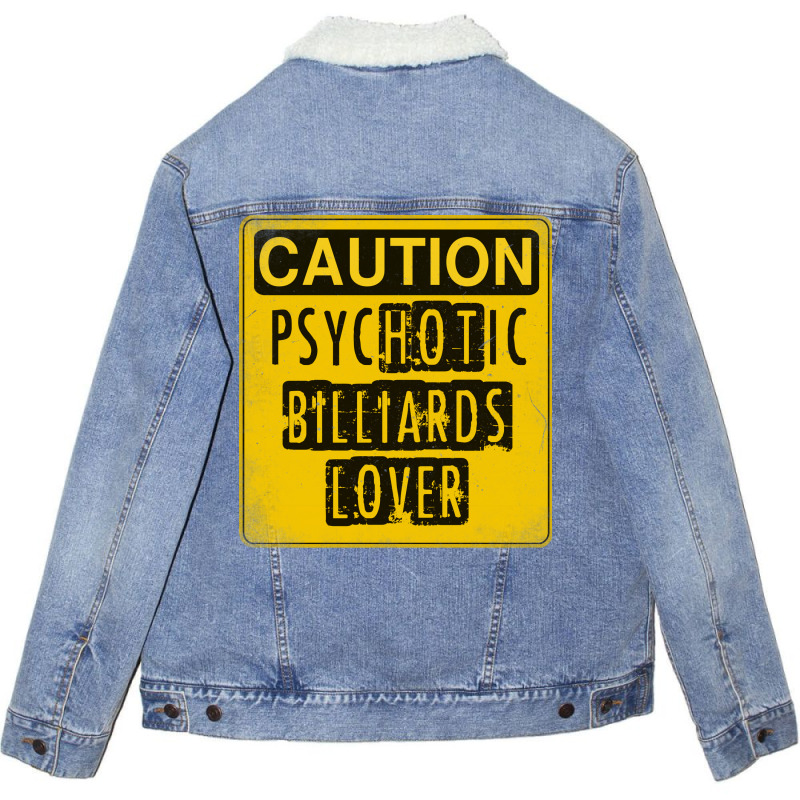 Billiards Hob Unisex Sherpa-lined Denim Jacket | Artistshot