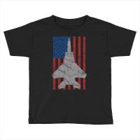 Hot Trend F-15 Eagle Jet Fighter Vintage Color Ame Toddler T-shirt | Artistshot