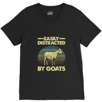 Cool Goat Design For Men Women Kids Farm Animal Go V-neck Tee | Artistshot