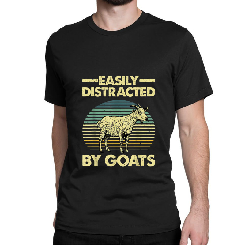 Cool Goat Design For Men Women Kids Farm Animal Go Classic T-shirt by SusanLynnHartmann | Artistshot