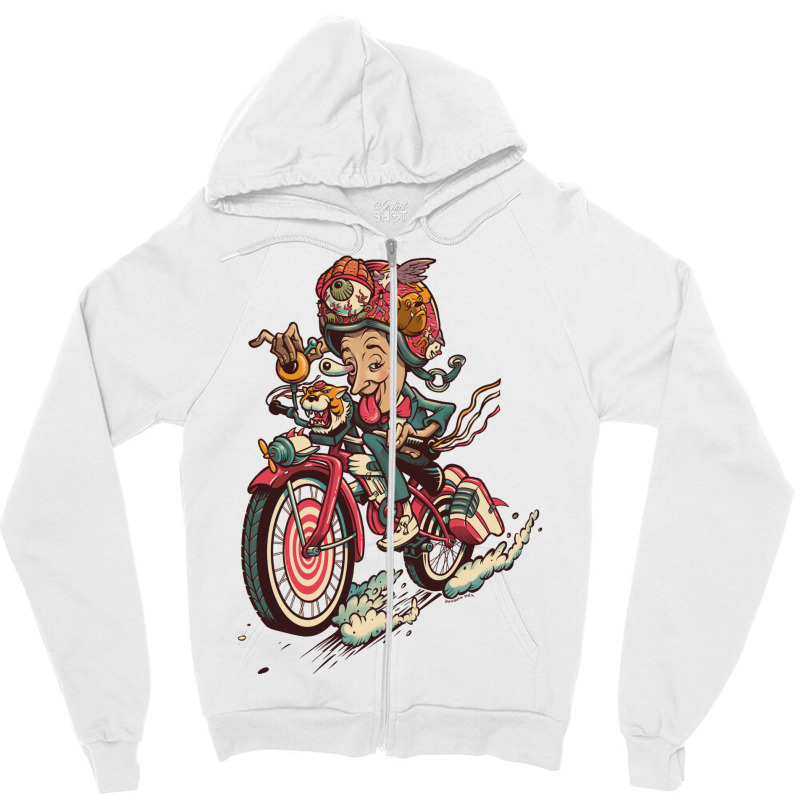 Fink Big Adventure Zipper Hoodie | Artistshot