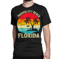 Family Vacation Vintage Retro Florida Panama City Classic T-shirt | Artistshot