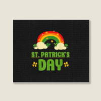 St Patrick's Day Ireland Team St Patricks Day Iris Landscape Canvas Print | Artistshot