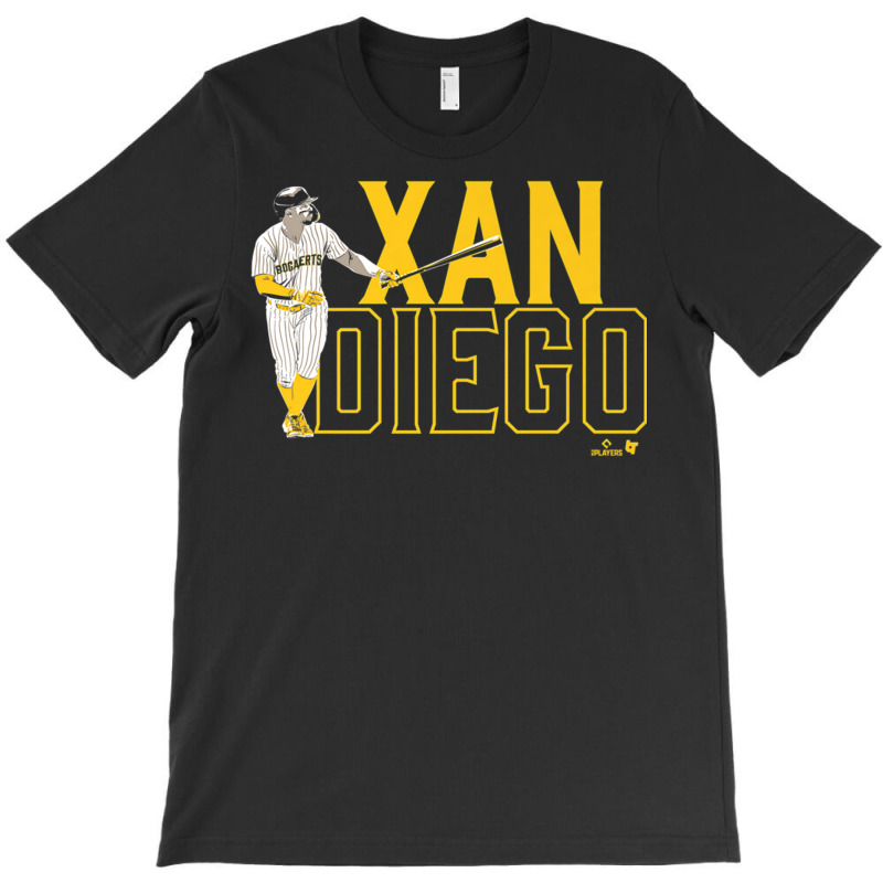 Xander Bogaerts   Xan Diego Swing   San Diego Base T-Shirt by mheny | Artistshot