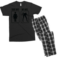 Pocketologist Billiards Pool Billiard 8 Ball Femal Men's T-shirt Pajama Set | Artistshot