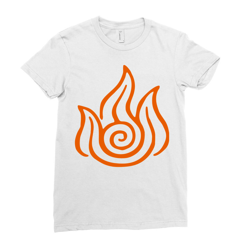 Fire Symbol   Fire Nation Ladies Fitted T-Shirt by vanasasunilan | Artistshot