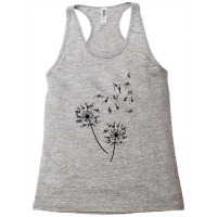 Dandelion Boston Terrier Gift Tank Top Racerback Tank | Artistshot