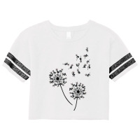 Dandelion Boston Terrier Gift Tank Top Scorecard Crop Tee | Artistshot