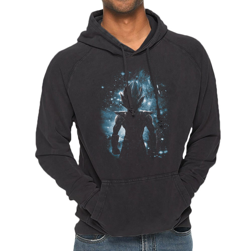 Space Sayan Vintage Hoodie by micsikhibinop | Artistshot