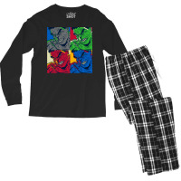 Angry Pop Men's Long Sleeve Pajama Set | Artistshot