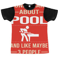 Funny 3 People Pool Graphic T-shirt | Artistshot