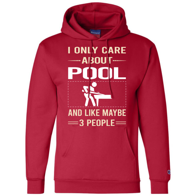 Funny 3 People Pool Champion Hoodie | Artistshot