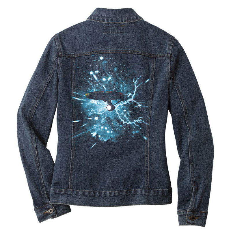 Space Trap Ladies Denim Jacket by micsikhibinop | Artistshot