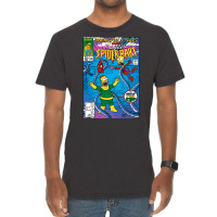 Spider Bart Vs D'ohc Ock Vintage T-shirt | Artistshot