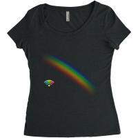 Rainbow Women's Triblend Scoop T-shirt | Artistshot