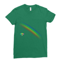 Rainbow Ladies Fitted T-shirt | Artistshot