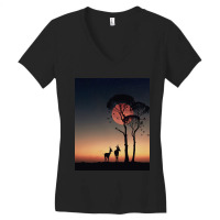 Gazalle Women's V-neck T-shirt | Artistshot