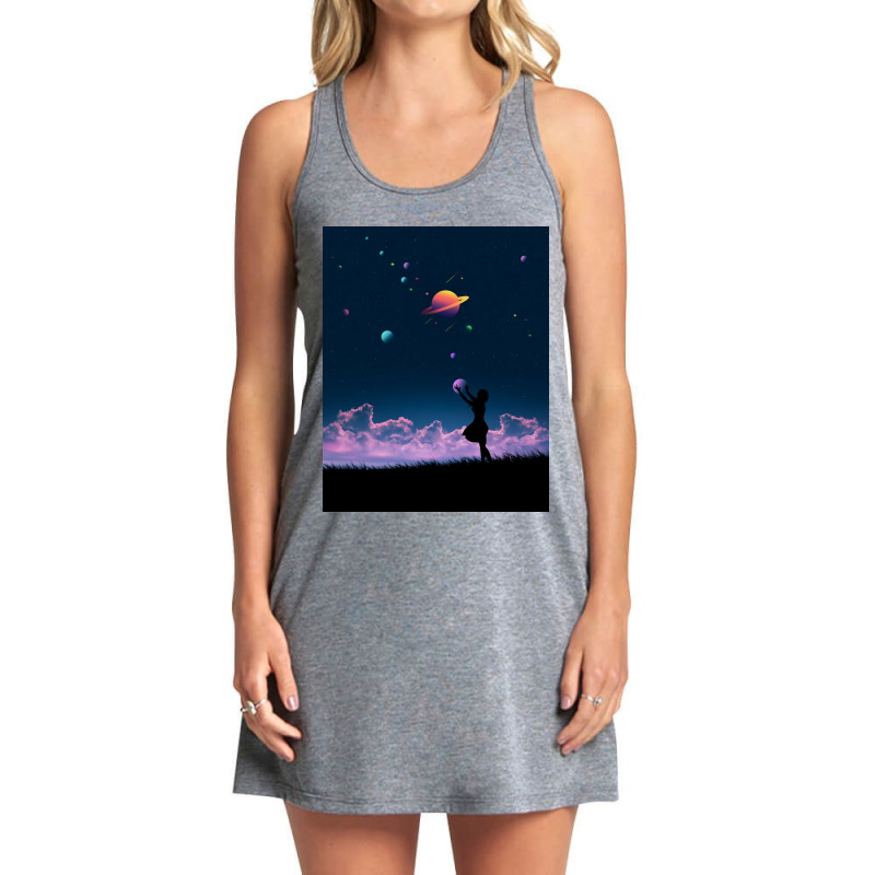 Galaxy Tank Dress | Artistshot