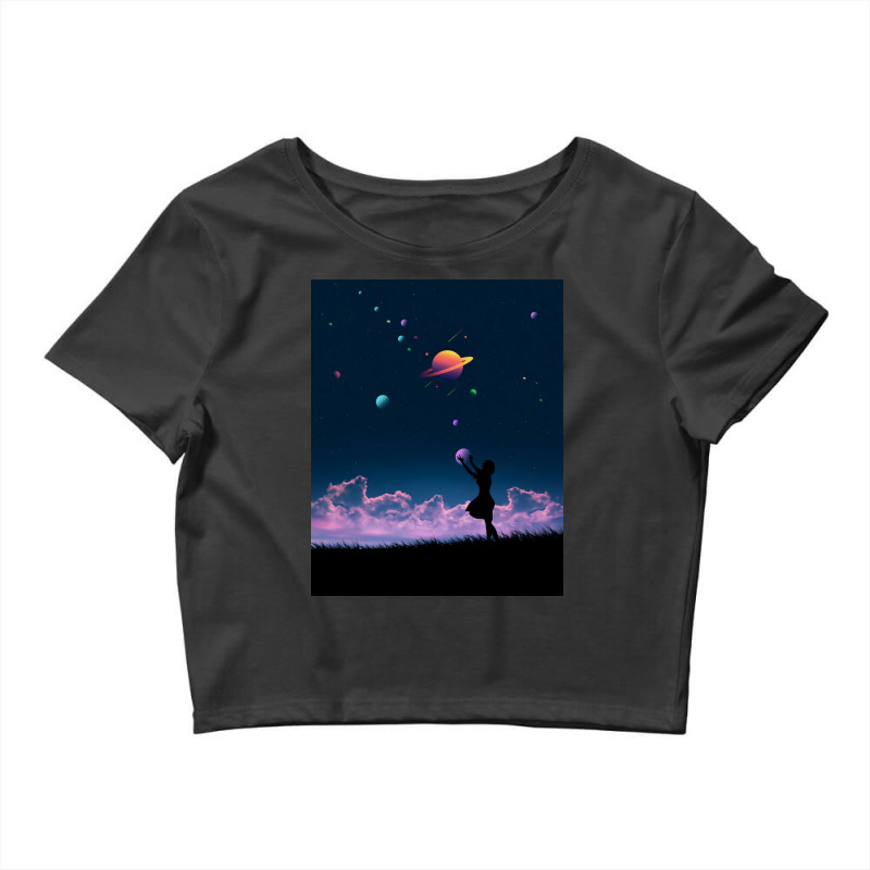 Galaxy Crop Top | Artistshot