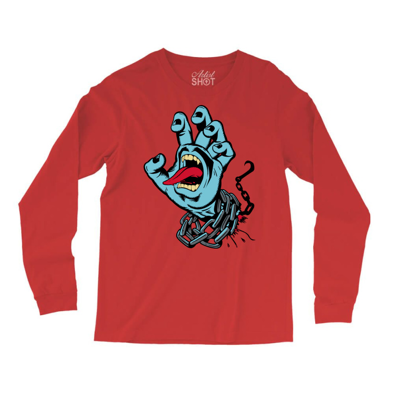 Fraggin Hand Long Sleeve Shirts | Artistshot