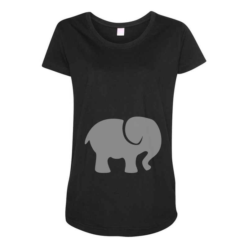 Elephant Cub Maternity Scoop Neck T-shirt | Artistshot