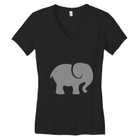 Elephant Cub Women's V-neck T-shirt | Artistshot