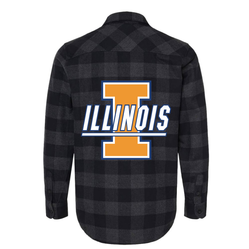 Fighting Illinois Dark Flannel Shirt by xixi cokromolo | Artistshot