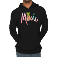 Pineapple Flowers Maui Hawaii Summer Vintage Maui Lightweight Hoodie | Artistshot