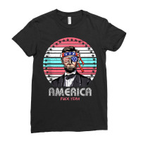 Mens Womens Shirt Lincoln America Fuck Yeah Vintag Ladies Fitted T-shirt | Artistshot