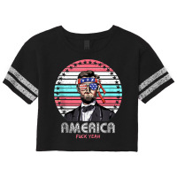 Mens Womens Shirt Lincoln America Fuck Yeah Vintag Scorecard Crop Tee | Artistshot