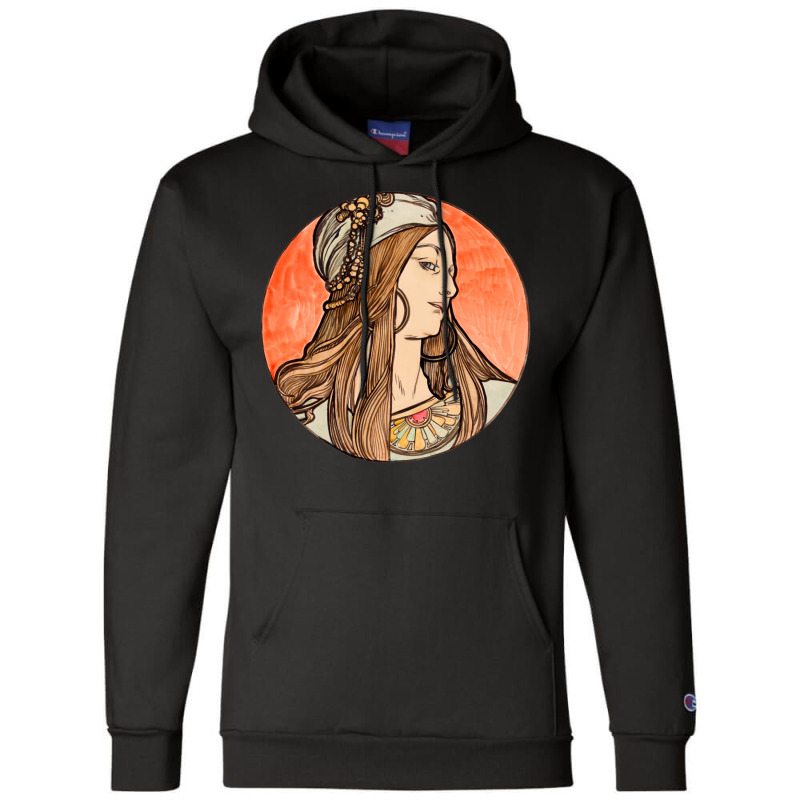 Stained Glass Window For The Facade Of The Fouquet Champion Hoodie by micsikhibinop | Artistshot