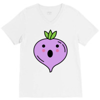 Cute Rutabaga! V-neck Tee | Artistshot