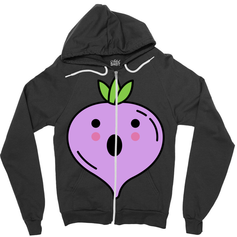 Cute Rutabaga! Zipper Hoodie | Artistshot