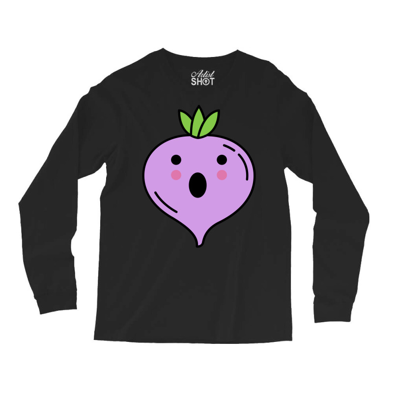 Cute Rutabaga! Long Sleeve Shirts | Artistshot