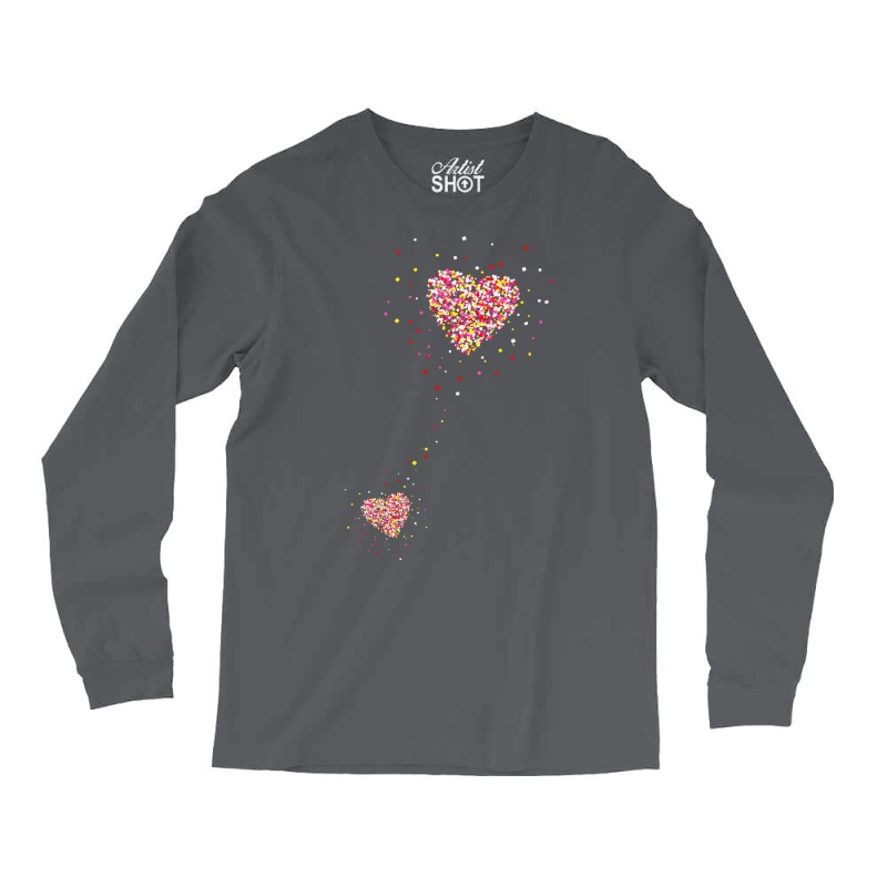 Pregnancy Announcement Pregnant Heart Girl Love Long Sleeve Shirts | Artistshot