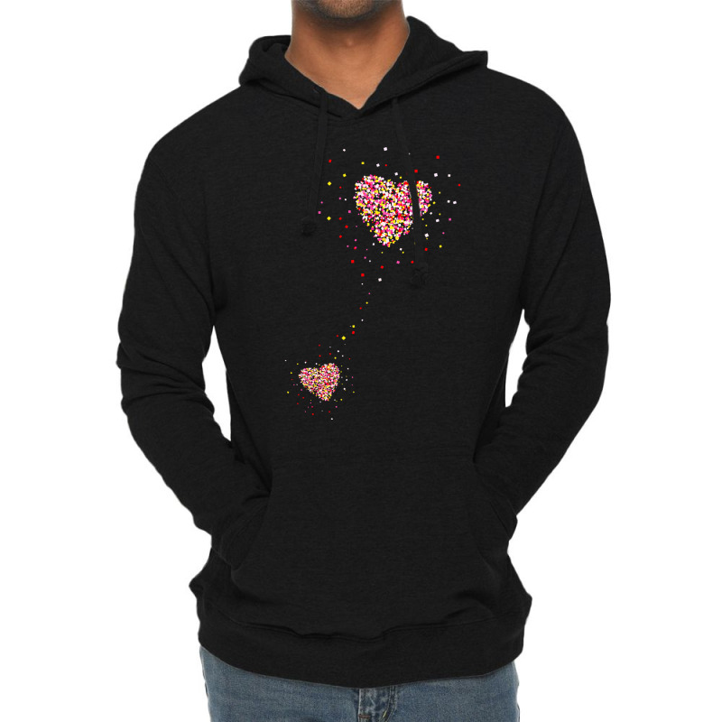 Pregnancy Announcement Pregnant Heart Girl Love Lightweight Hoodie | Artistshot